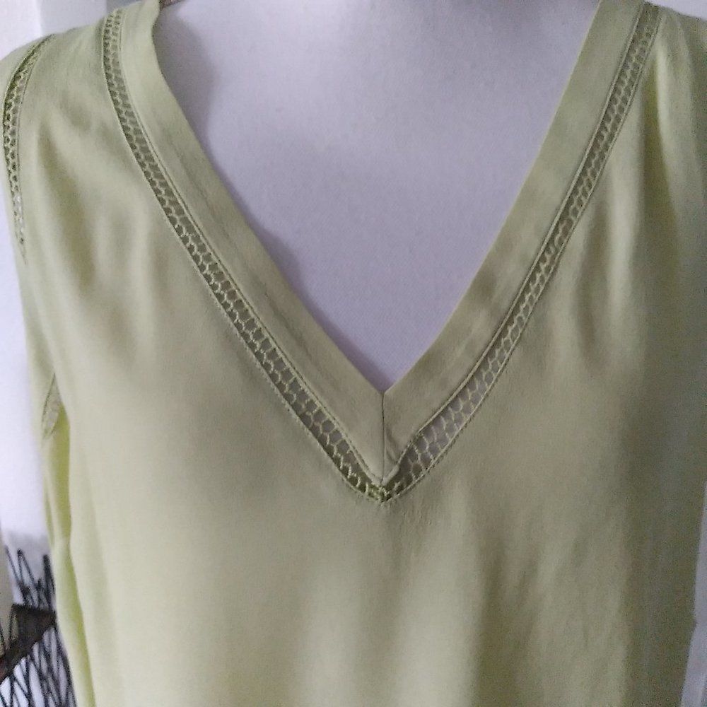 Nwt Sigrid Olsen 2-Pc Signature Celery Green Shel… - image 4